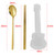 2 Piece Stainless Steel Utensil Set with Guitar Shape Case