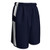navy/white - CROSSOVER Reversible Basketball Short