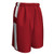 scarlet/white - CROSSOVER Reversible Basketball Short