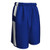 royal/white - CROSSOVER Reversible Basketball Short