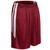 cardinal/ white - DRI-GEAR® Muscle Basketball Short
