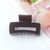 Dark Grey - 1.57 Inch Glossy Hair Claw Clips
