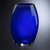 Cobalt Oval Vase 10-1/2"