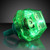 Huge Green Gem Lighted Rings