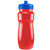 Translucent Red/Royal Blue Blank - 24 Oz. Eclipse Bottle w/ Push Pull Lid
