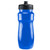 Translucent Blue/Black Blank - 24 Oz. Eclipse Bottle w/ Push Pull Lid