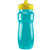 Translucent Aqua Blue/Yellow Blank - 24 Oz. Eclipse Bottle w/ Push Pull Lid