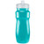 Translucent Aqua Blue/Translucent Clear Blank - 24 Oz. Eclipse Bottle w/ Push Pull Lid