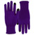 Purple Blank - Runners Text Gloves