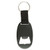 Black Blank - Oval Aluminum Bottle Opener w/ Key Ring