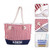 Striped Stitching Canvas Bag