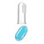 Blue Blank - Mini Toothbrush