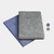 TiTUS® Executive Velveteen PU Lather A5 Notebook with Bookmark