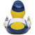 Yellow / Blue - Mechanic Rubber Duck