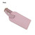 Mini Rectangular Shape PU Leather Luggage Personalizable Travel ID Tag For Travel Business Trip