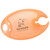 Translucent Orange Logo - Party Plate