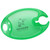 Translucent Green Logo - Party Plate