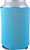 Neon Blue Blank - FoamZone Collapsible Can Cooler