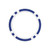 White/Blue Blank - Pride Par One Custom Poker Chip Ball Marker