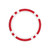 White/Red Blank - Pride Par One Custom Poker Chip Ball Marker