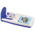 White/Royal Blue - Snap Top Domed Safety Kit