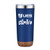 22 oz. Travel Stainless Steel Vacuum Insulated Spill-proof Coffee Mug w/ Lid