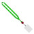 Red Blank - 3/4" Retractable Lanyard with 3" x 4" ID Badge