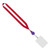 Red Blank - 3/4" Retractable Lanyard with 3" x 4" ID Badge