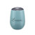 Seafoam Blue Logo - Vino Stainless Steel Stemless Wine Glass