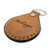 Leather Teardrop Keyring