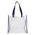 Navy Blue - Clear Stadium Security Open Tote