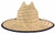 Domestic Straw Hat With Custom Patch MOQ 10pcs