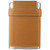7 Oz. Leather Flask w/Lid & 3 Shot Glasses