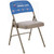 3 Quarter View - Folding Chair Back Cover