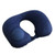 Navy Blue - Portable Inflatable Travel Neck Pillow w/ Storage Bag