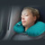 Teal Blue - Portable Inflatable Travel Neck Pillow w/ Storage Bag