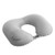 Gray - Portable Inflatable Travel Neck Pillow w/ Storage Bag