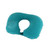 Teal Blue - Portable Inflatable Travel Neck Pillow w/ Storage Bag