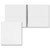 White Blank - 1/2" Overlay Round Ring Binder