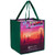 Forest Green - Sublimated PET Non-Woven Grocery Tote Bag w/ Gusset - 2 Sided (13" x 15" x 10")