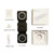 Unboxed Black - 3-in-1 Foldable Travel Charging Station