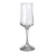 Clear - 6 oz Rose Bud Champagne Glasses