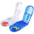 2 In 1 Pill Box Pill Splitter Cut