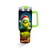 Various - 40oz Vacuum Stainless Steel Tumbler with Handle & Straw