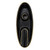 Black/Gold Blank - Boat-Shaped Ceramic Cigar Ashtray
