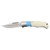 3 1/2" Blue/Bone Folding Knife