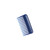 Blue - Wide-tooth Thickened Curling Comb