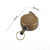 14" Zinc Alloy Retractable Badge Reel - 14" Zinc Alloy Retractable Badge Reel