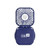 Navy Blue - Portable Rechargeable Desk and Neck Fan