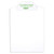 White Clip Logo - "Dwight" Letter Size Clipboard w/Imprintable Clip